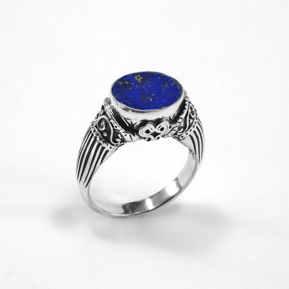 Lapis lazuli ring mens sale