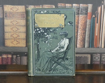 Atherstone Priory - L N Comyn - A Novel - Longmans - 1896 - Antique Book - Antique Novel