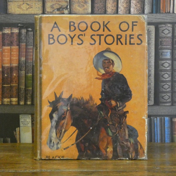 A Book of Boys' Stories - Vintage Children's Book