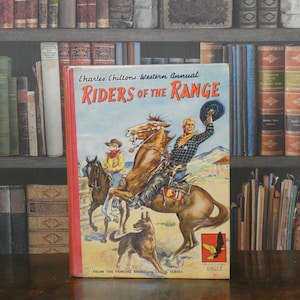 Charles Chilton&#39;s Western Annual - Riders of the Range - The Eagle - Vintage Children&#39;s Book