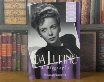 Ida Lupino - A Biography - Vintage Book - Film Movie Book