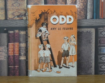 Odd - Amy Le Feuvre - Libro infantil vintage - Libro de la década de 1940