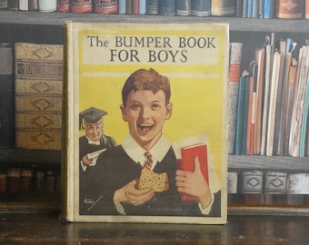 The Bumper Book for Boys - Vintage Children's Book
