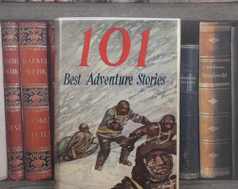 1959 Vintage Children's Adventure Book – 101 Stories