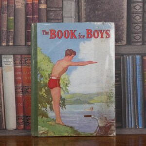 Das Buch für Jungen - Vintage Kinderbuch