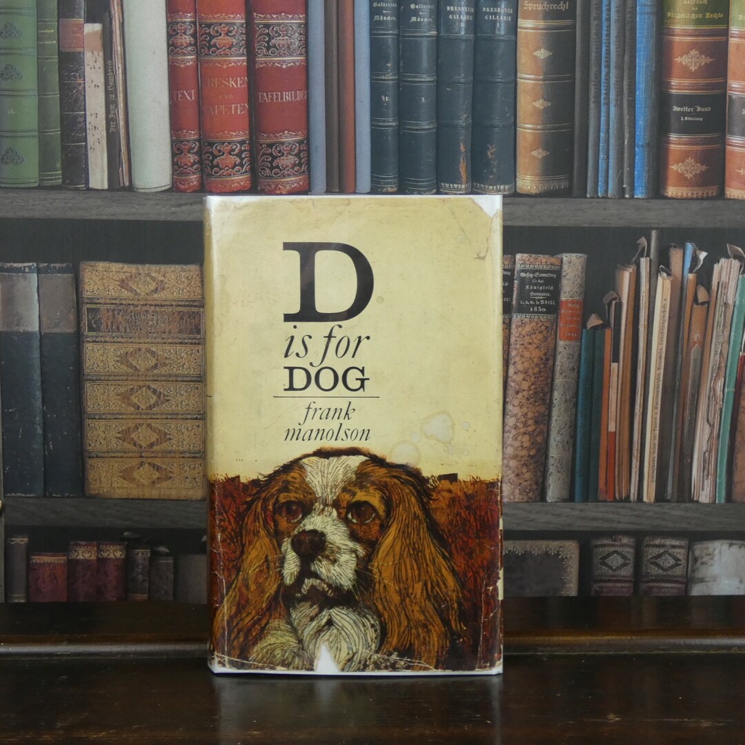 D is for Dog Frank Manolson Vintage Dog Book Etsy