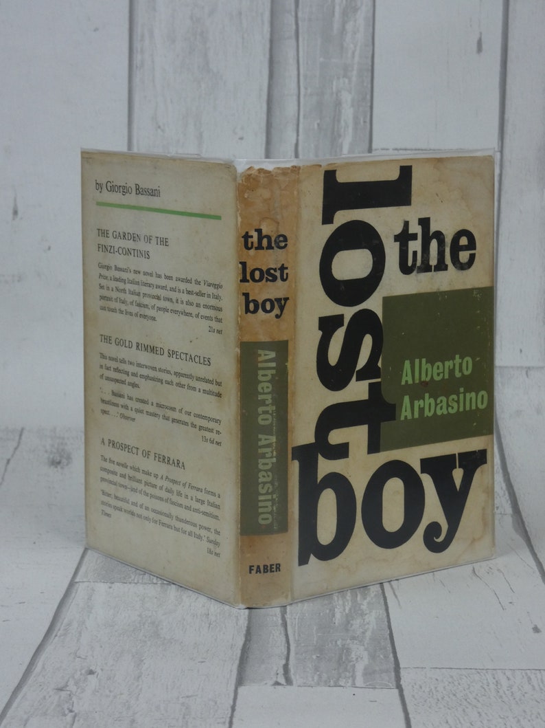 The Lost Boy Alberto Arbasino Vintage Book image 3