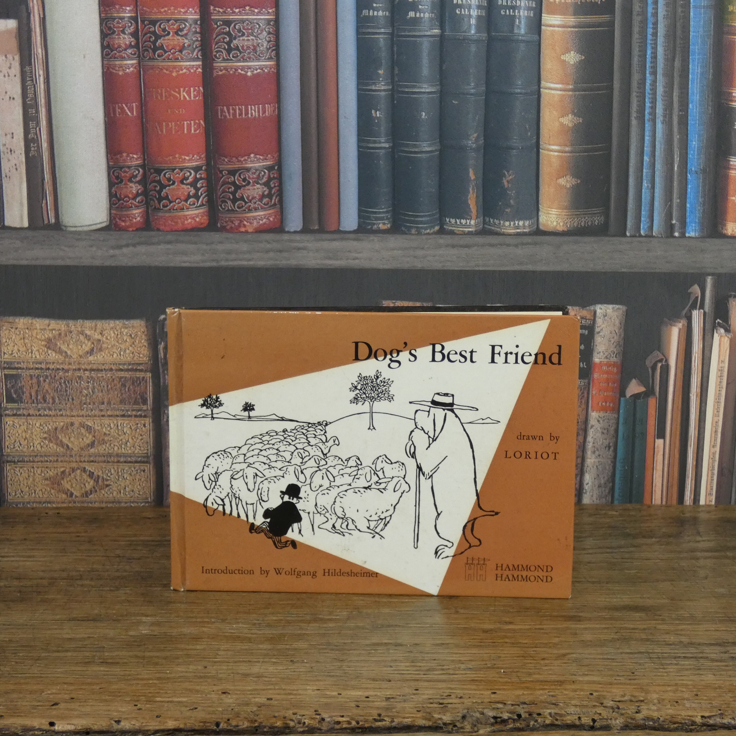 Dog's Best Friend - Thirty Eight Drawings by Loriot - Wolfgang Hildesheimer - Cartoon Book