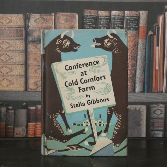 Conference at Cold Comfort Farm - Stella Gibbons - Vintage Book