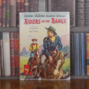 Charles Chilton&#39;s Western Annual - Riders of the Range - The Eagle - Vintage Children&#39;s Book