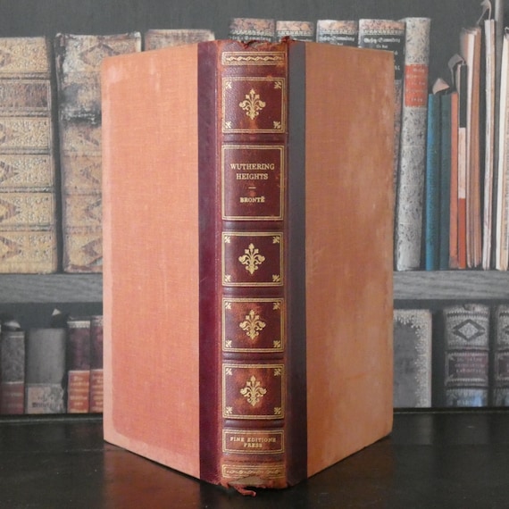 Wuthering Heights - Emily Bronte - Nell Booker Illus. - Vintage Book