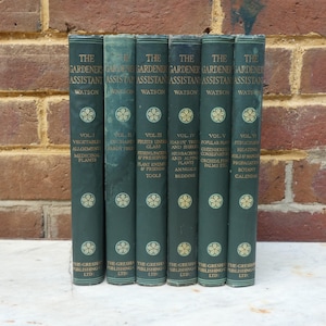 The Gardener&#39;s Assistant - William Watson - Vols I to VI - Vintage Gardening Books