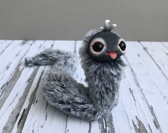 constellation creature  handmade stuffed animal  one of a kind doll  astrology doll  sock animal  plushie  recycled animal  art doll