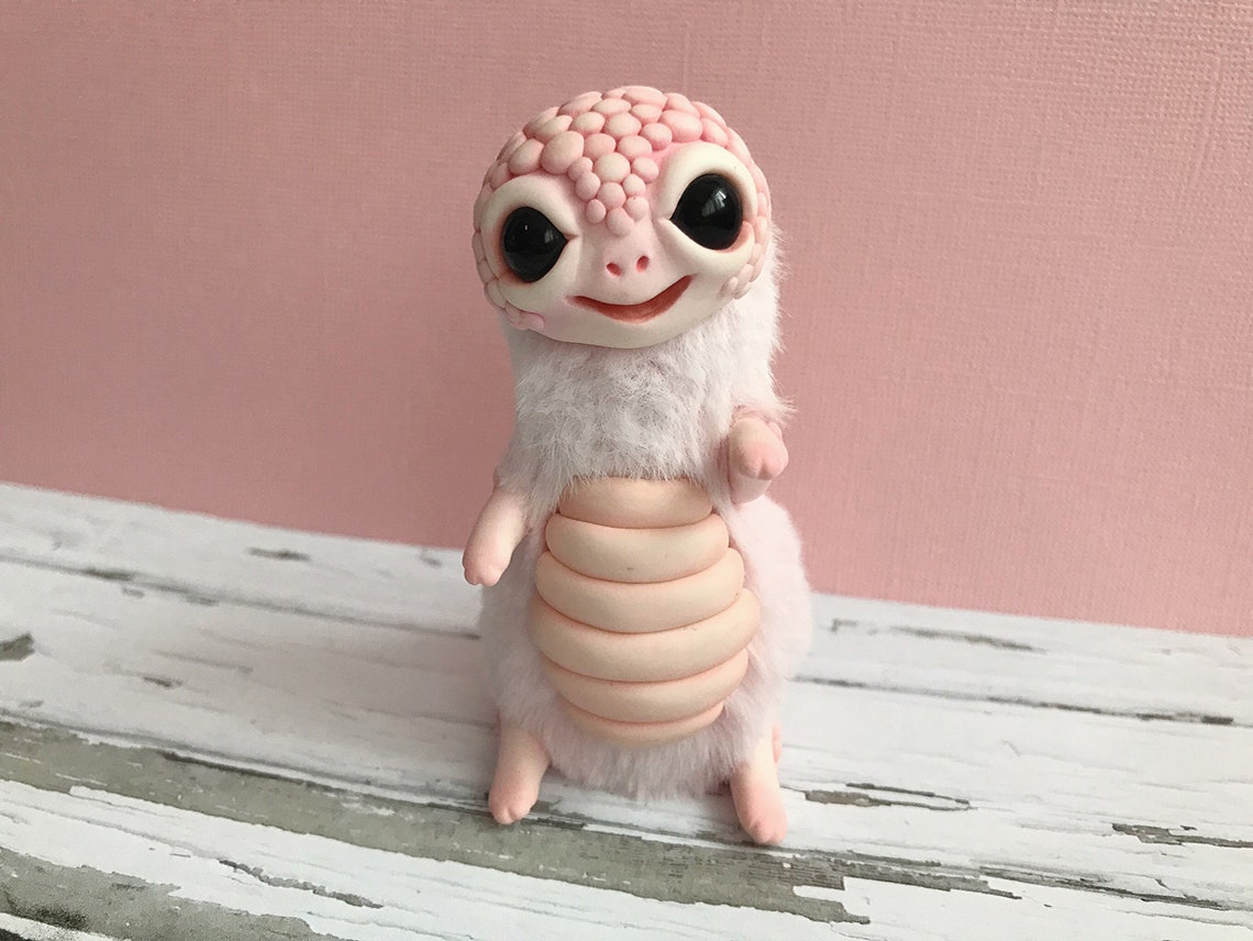 Schildkröte Kunst Puppe Fantasie Tier rosa Schildkröte | Etsy