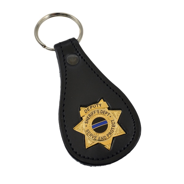 Leather Law Enforcement Badge Holder Etsy