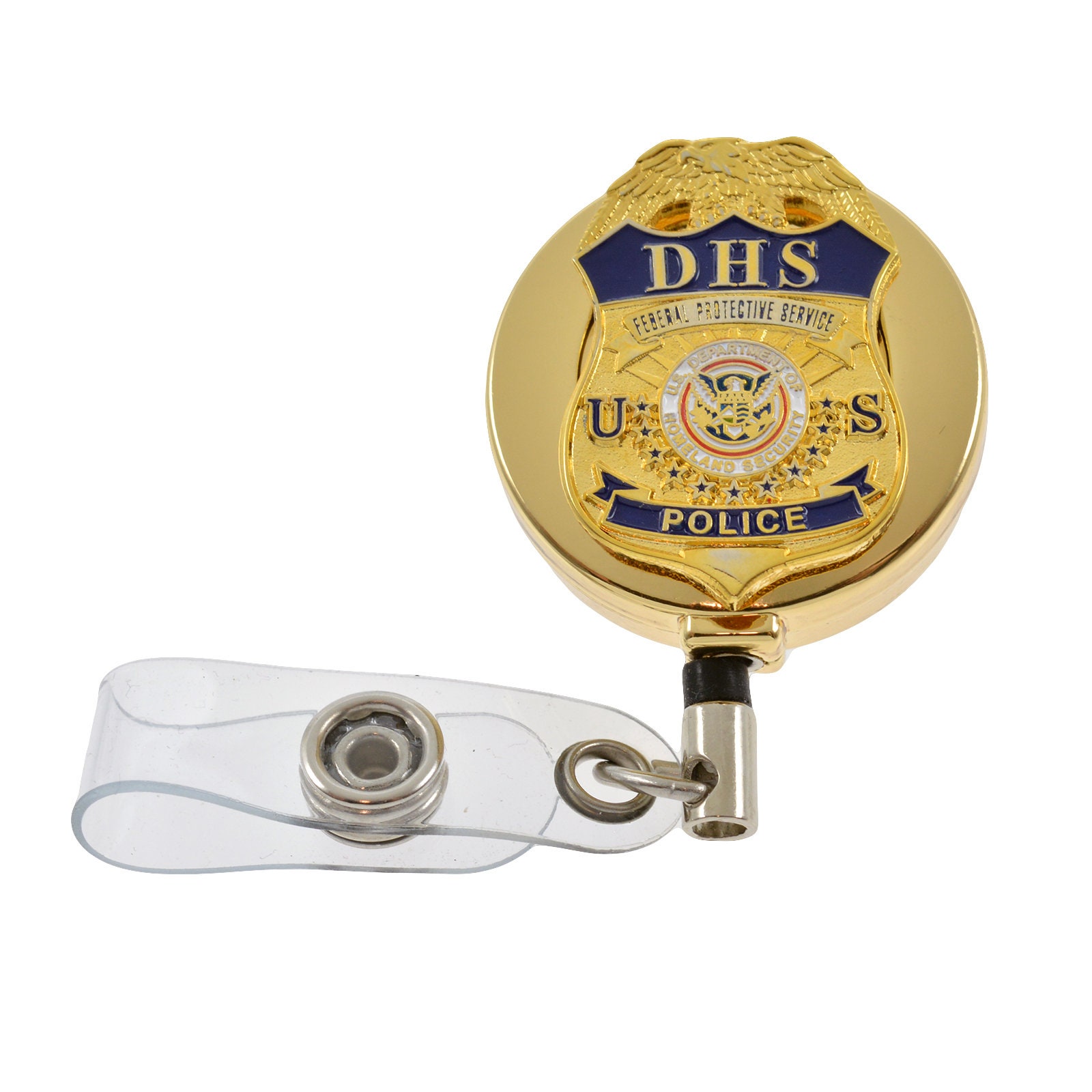 DHS Federal Protective Service Police Officer Badge Reel