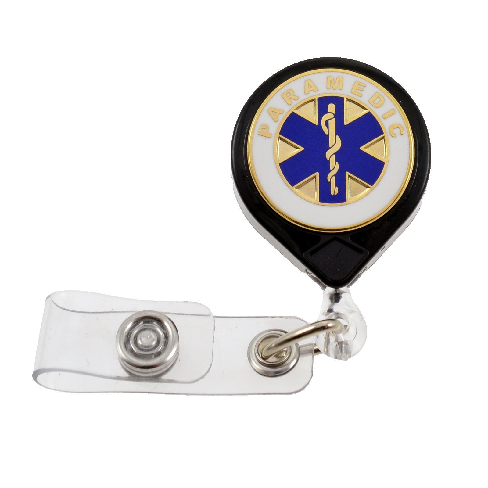 MINI-BAK Retractable Badge Holder with Lanyard