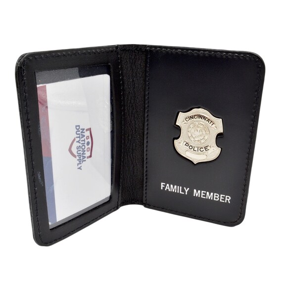 Buy Cincinnati Police Officer Mini Badge Family Member ID Case