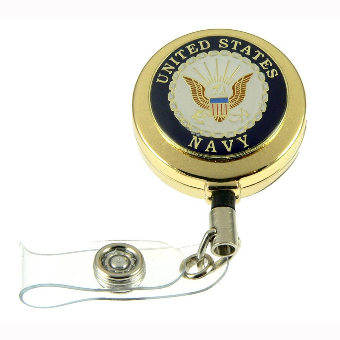 US Navy Military Armed Forces Retractable Security ID Card Etsy