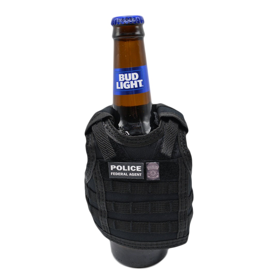 Homeland Security HSI DHS Personalized Miniature Tactical Vest Beverage ...