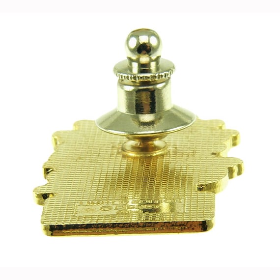 Flathead Lapel Pin Backs Holder Clutch Clasp Solid Brass Locking Faste