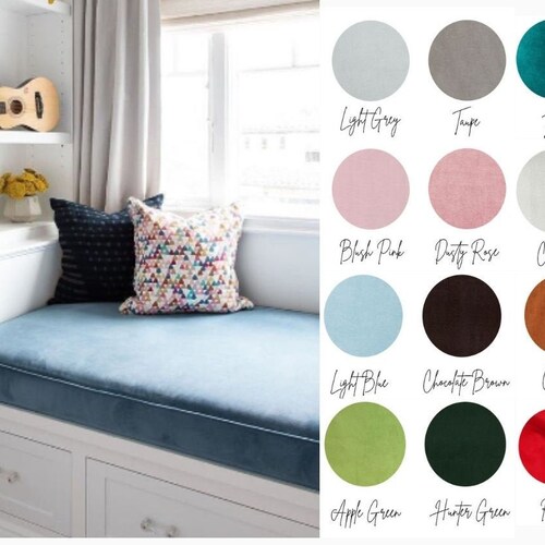 Indoor Custom Bench Cushion Etsy