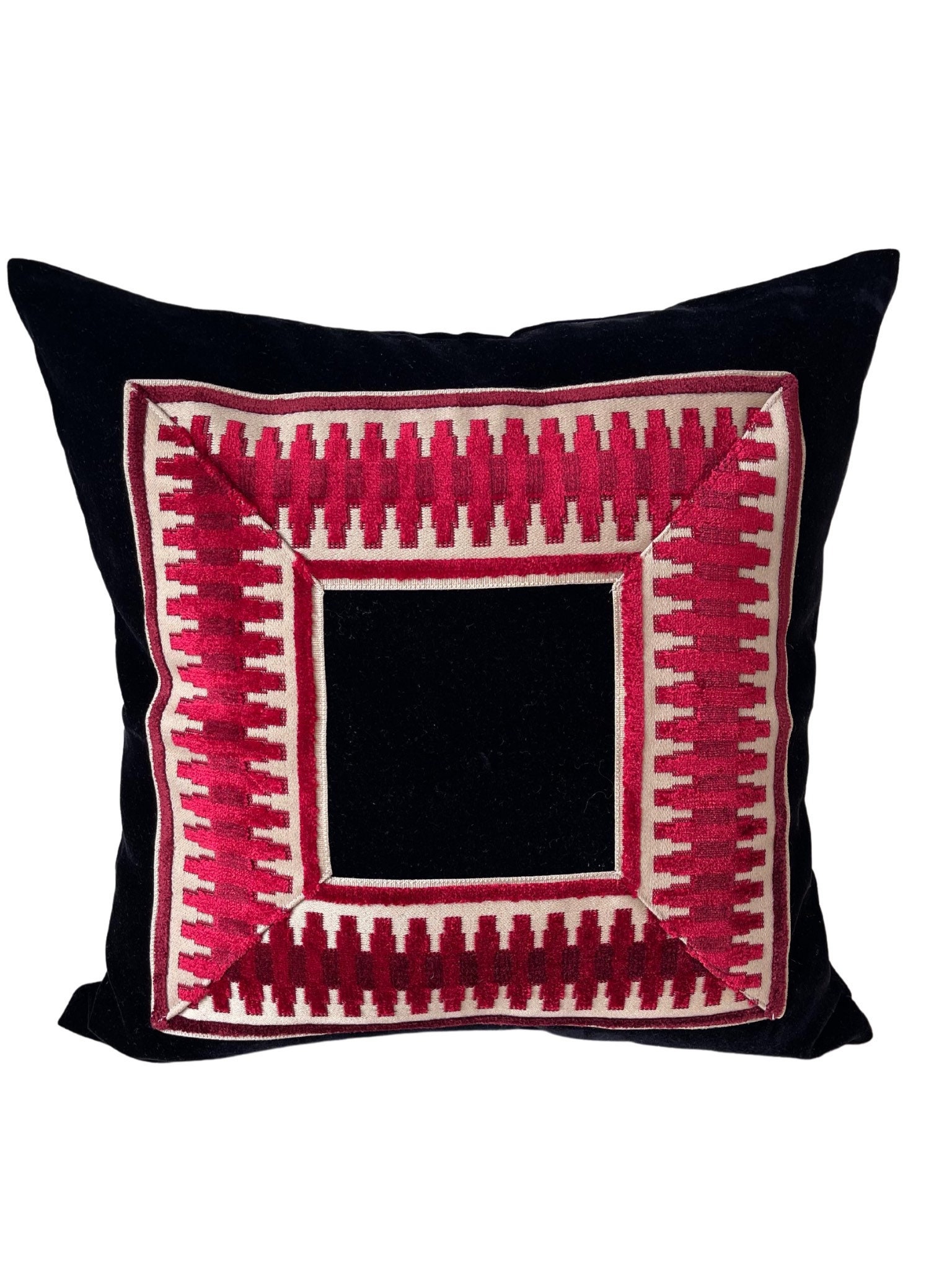 Red and black pillows hotsell