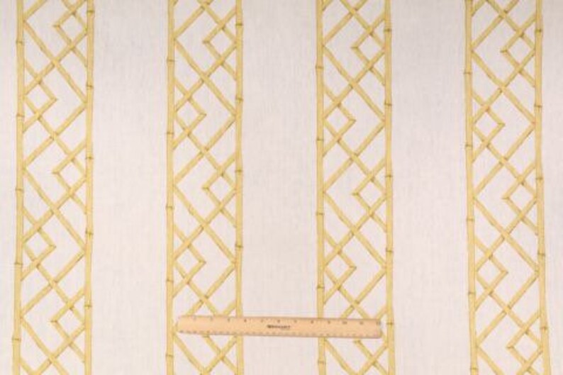 Kravet Sarah Richardson Designer Fabric Yard Bamboo Latticely Etsy