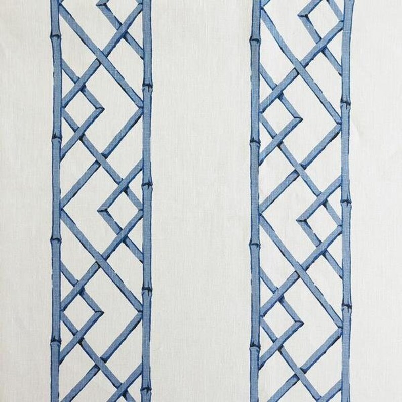 Kravet Sarah Richardson Designer Fabric Yard Bamboo Latticely Etsy