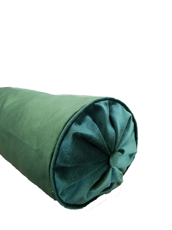 Bolster Designer Velvet Emerald Green Malachite Pillow Cover Etsy