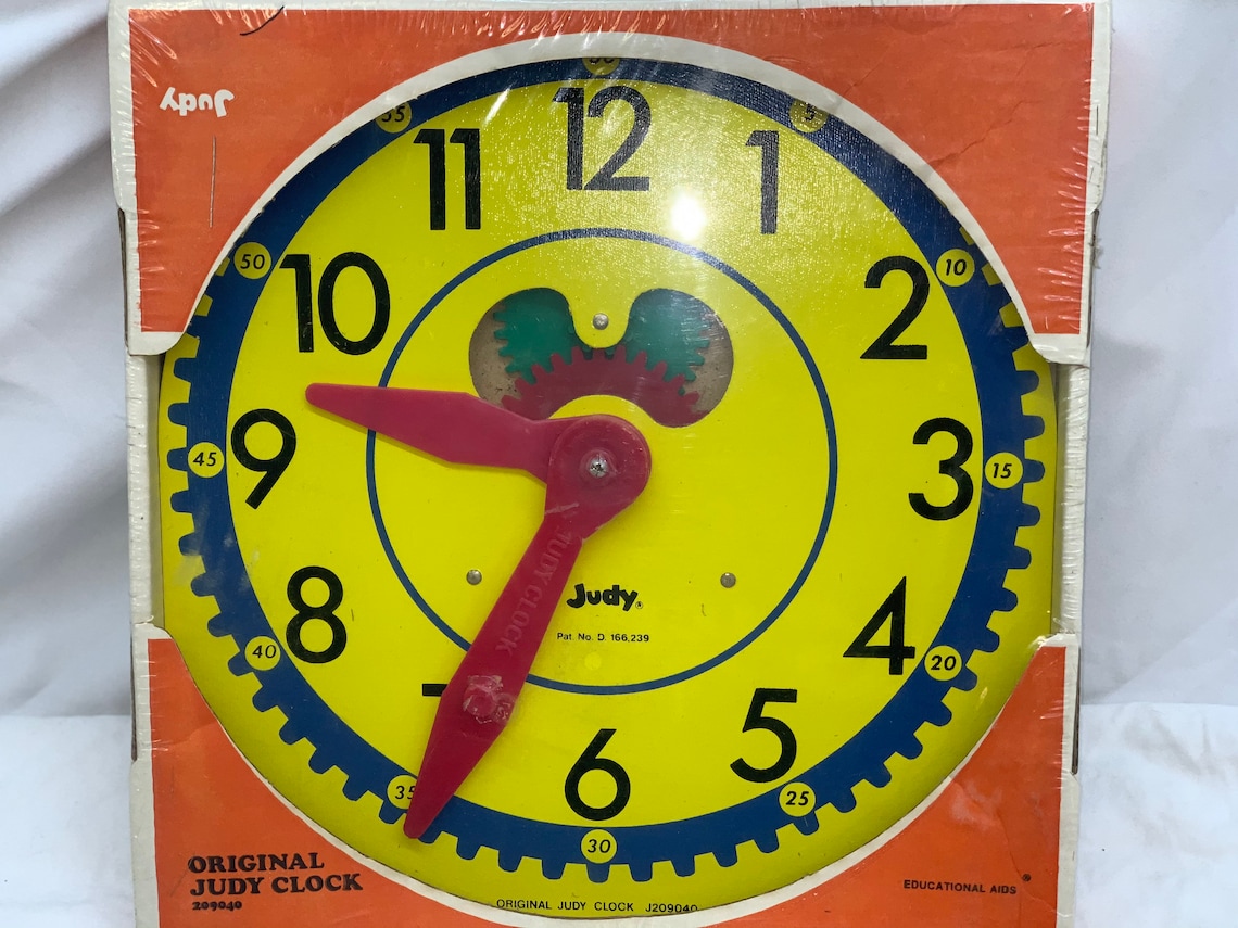 Sealed Original Educational Judy Clock New Etsy