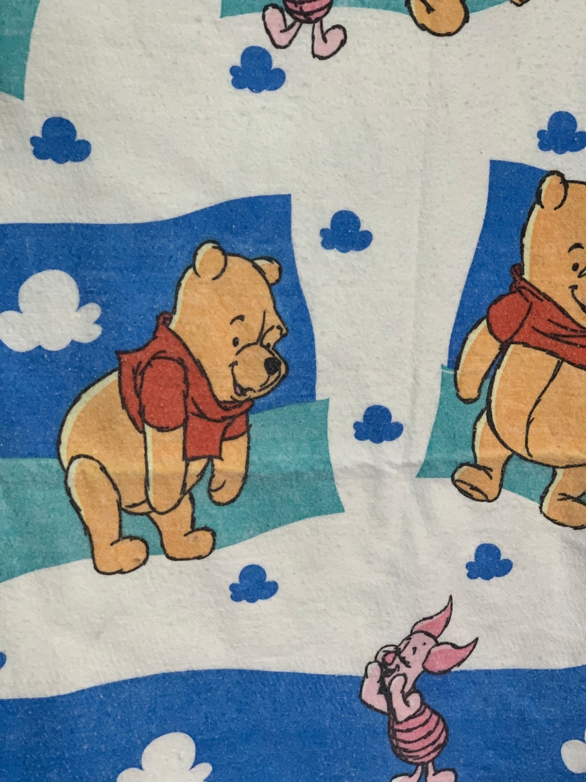 Winnie the Pooh Blanket Etsy