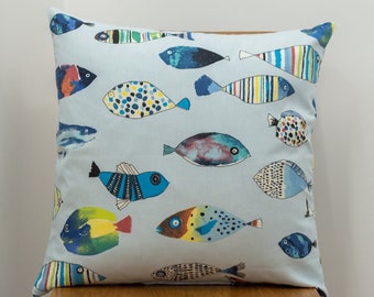 Tropical fish pillow | Etsy Tropical Fish Pillow Covers | Products