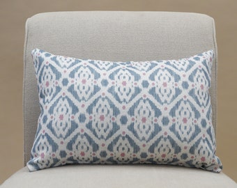 teal rectangle cushion