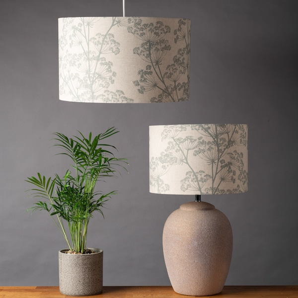 Duck Egg Blue Lamp Shade Etsy UK