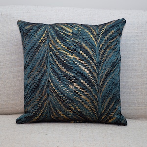 Metallic copper throw pillow cheap