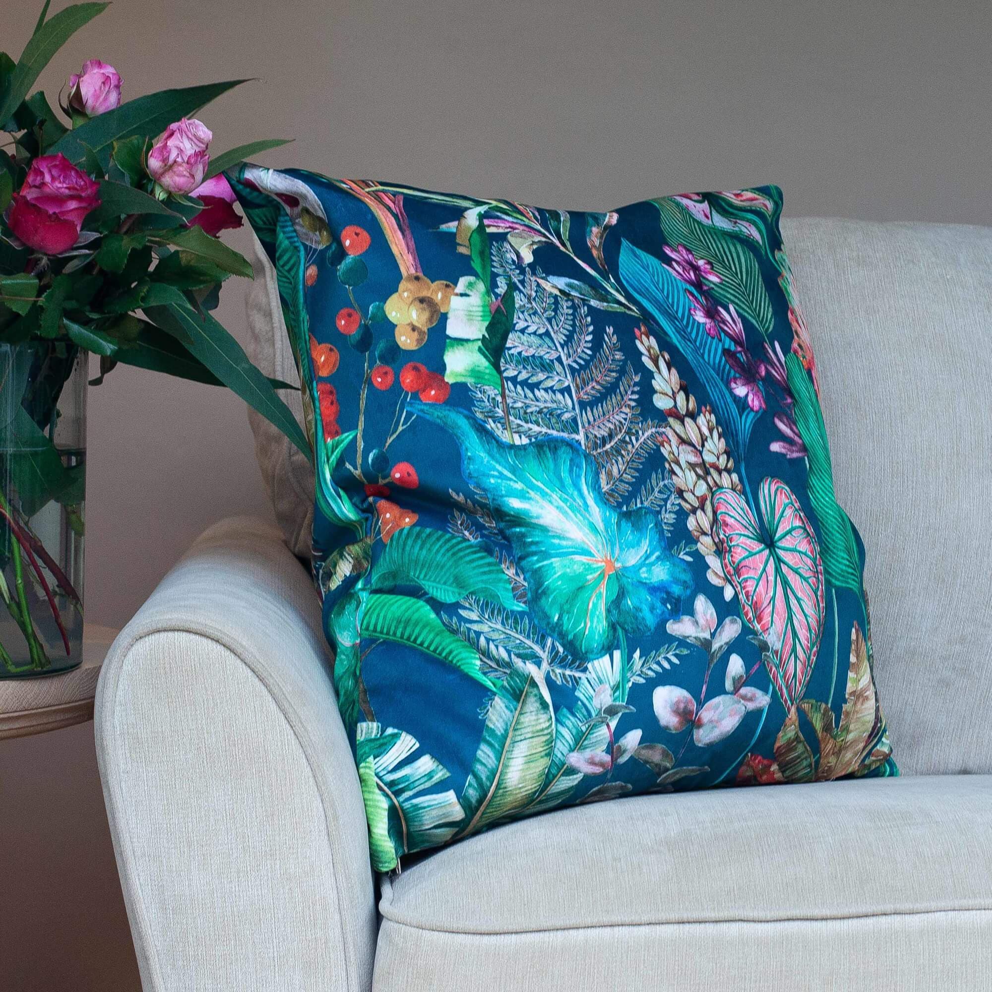 Extralarge Supersoft Heavyweight Velvet Cushion. Large Scale Etsy UK