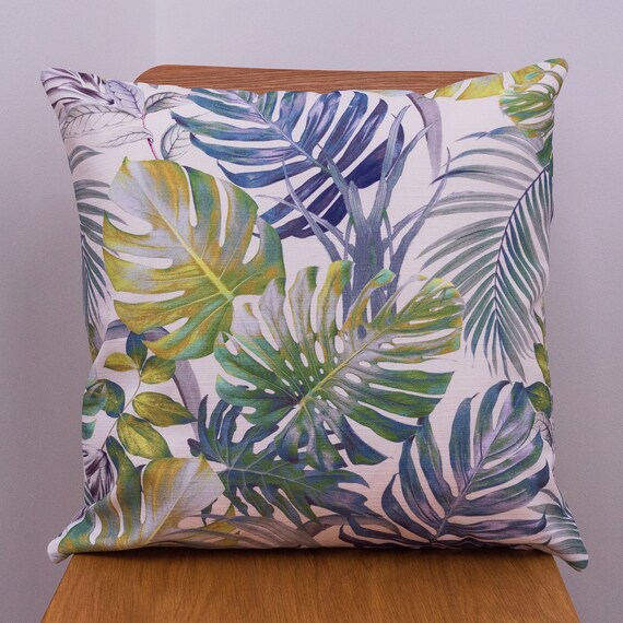 jungle leaf cushion