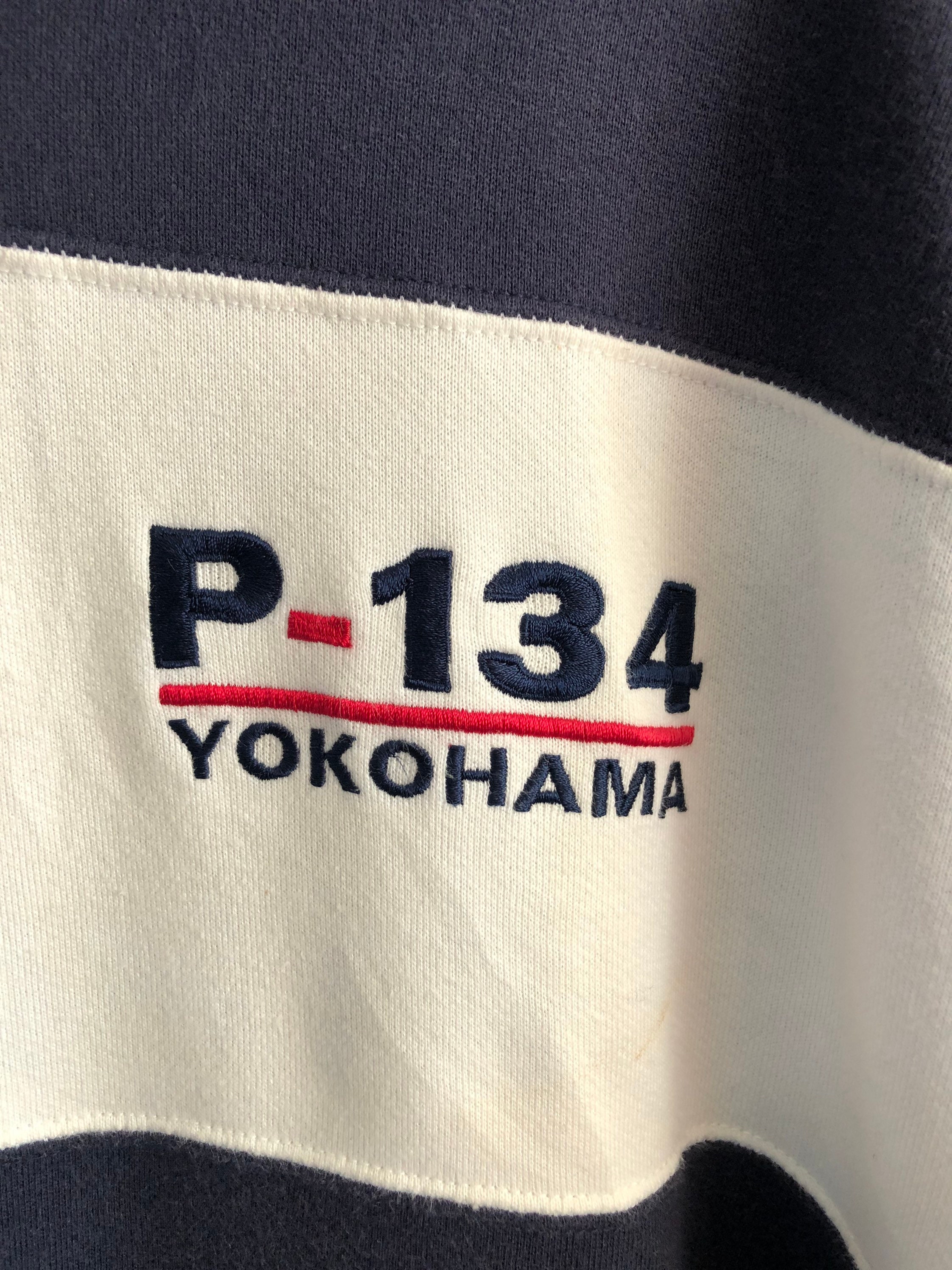 MOTOMACHI ヨッティング クラブ 134 ロゴ 刺繍 スウェット