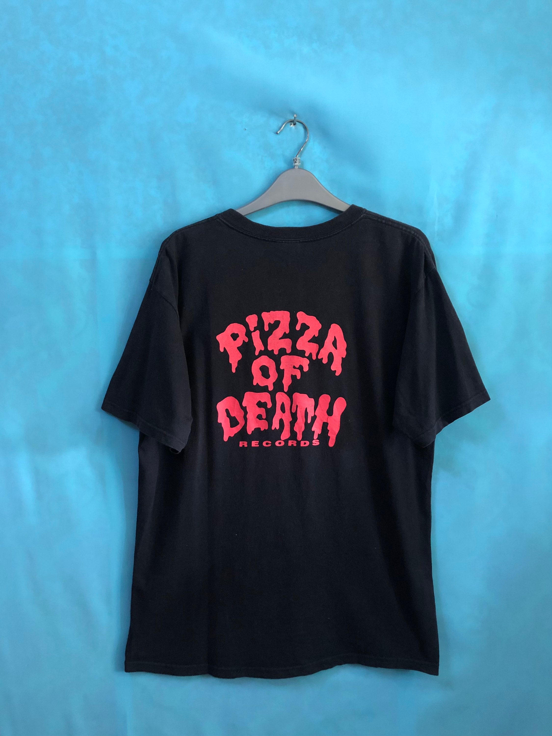 RARE!!VTG Chan Ken Poster Pizza of Death Records Large #1894