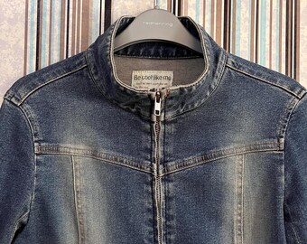 MEGARARE!!VTG Tenalys Issey Miyake Denim Jacket Zipped Size 3 #F5