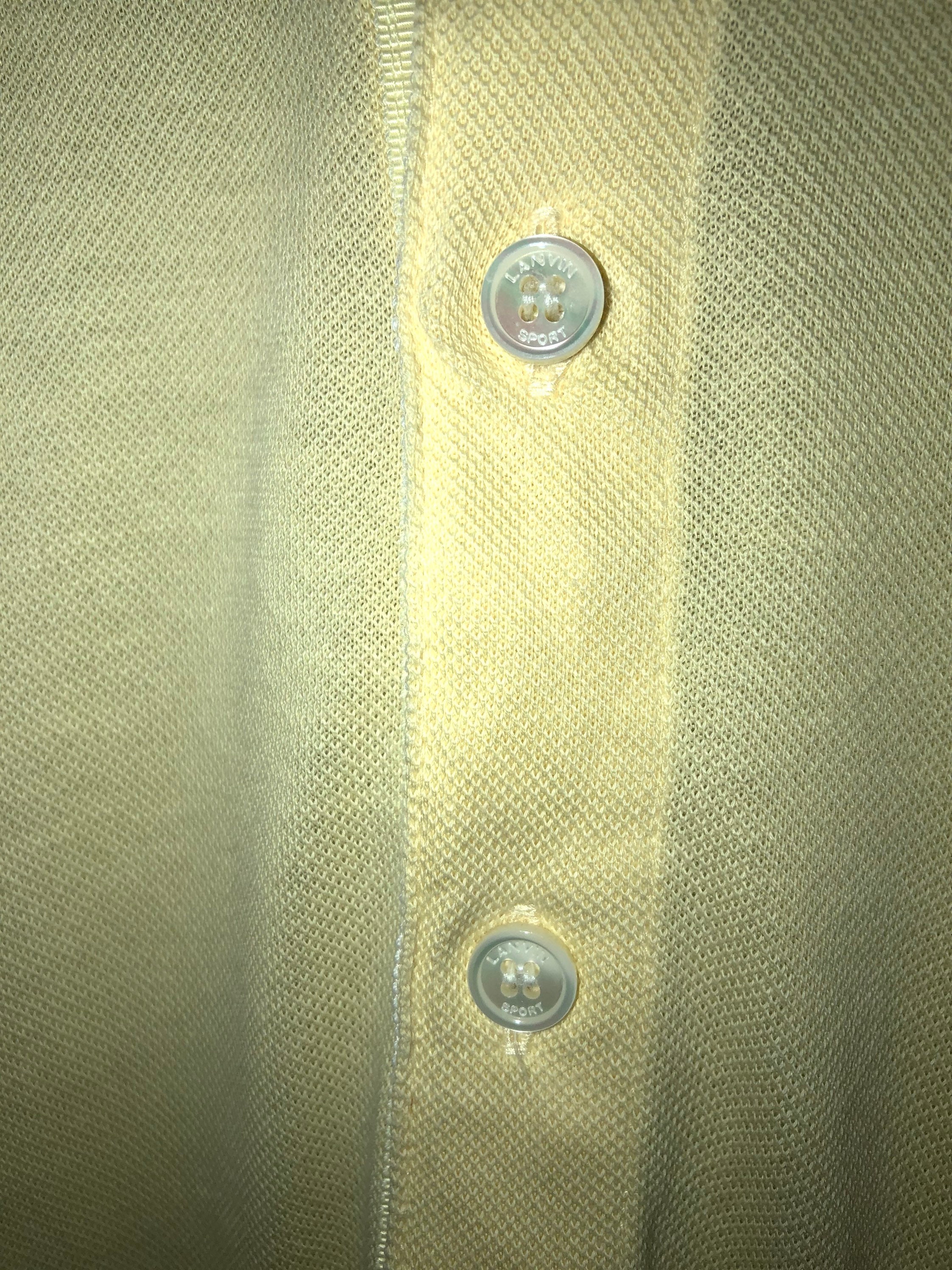 セール!! VTG ランバン スポーツ ポロシャツ メタル ロゴ