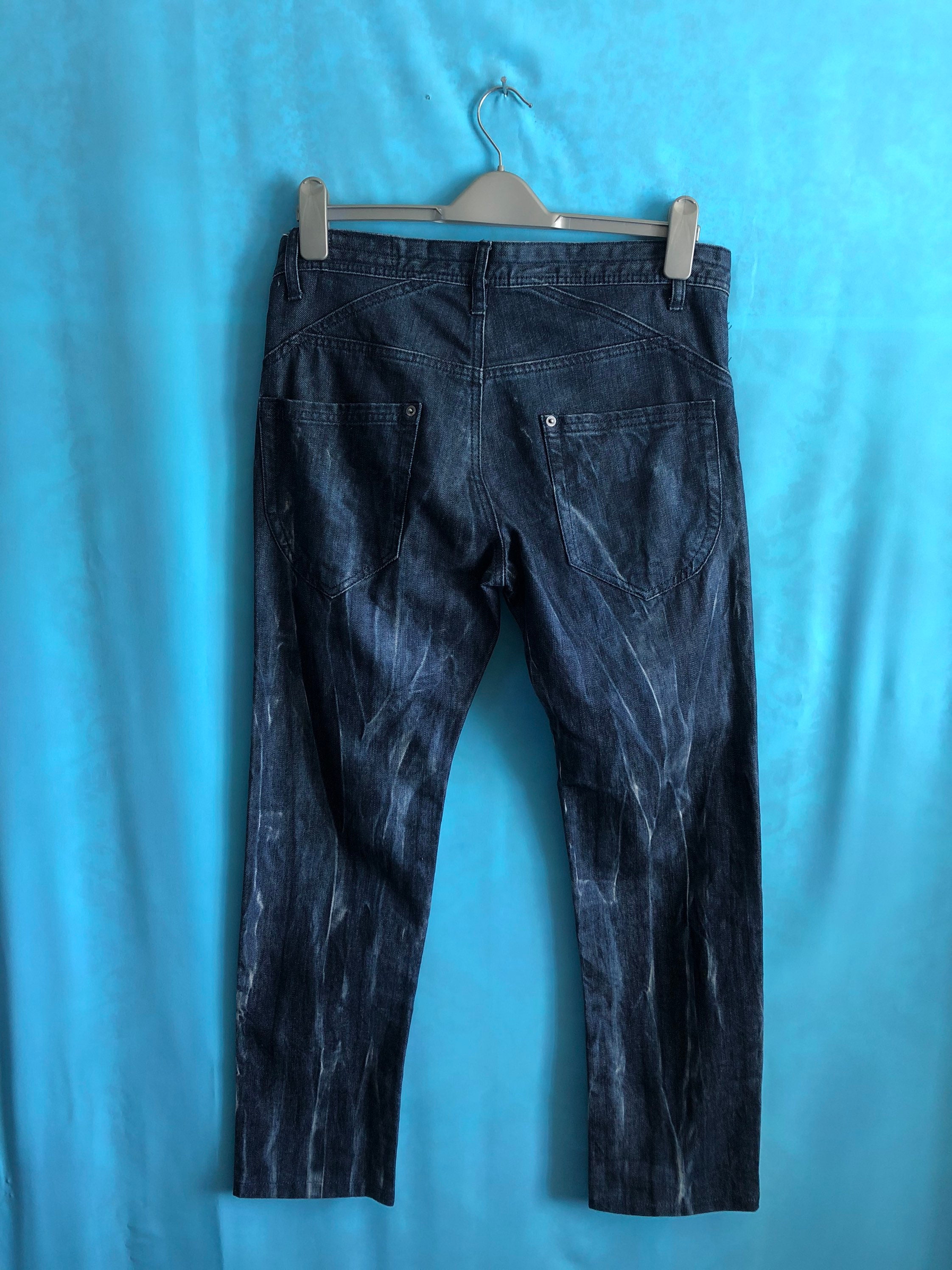 NWT Vintage Y2K Delf Skull Black Baggy Denim Jeans 40x32 NEW