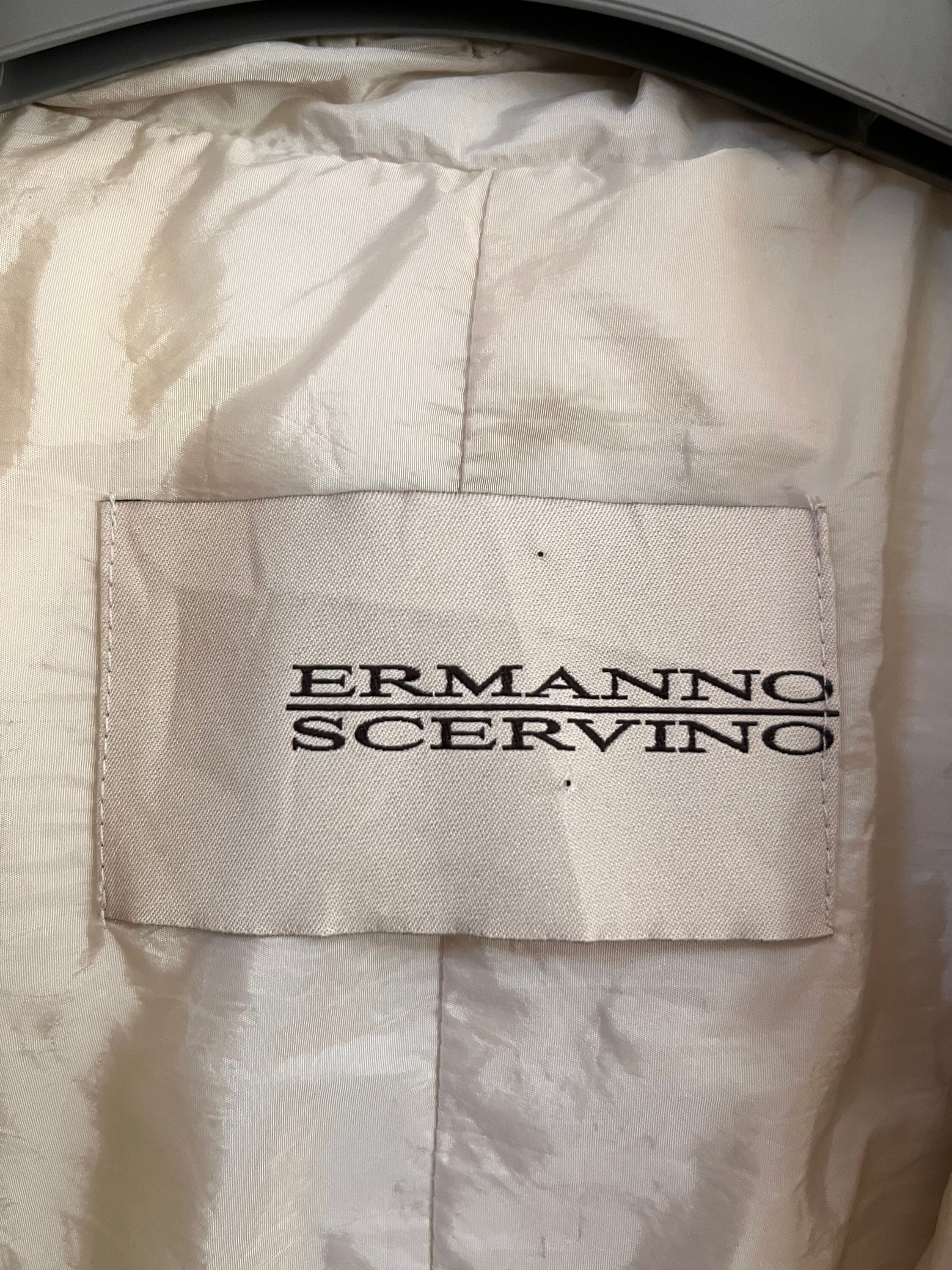 Ermanno Scervino Dark Brown Leather Wide Buckle Waist Belt