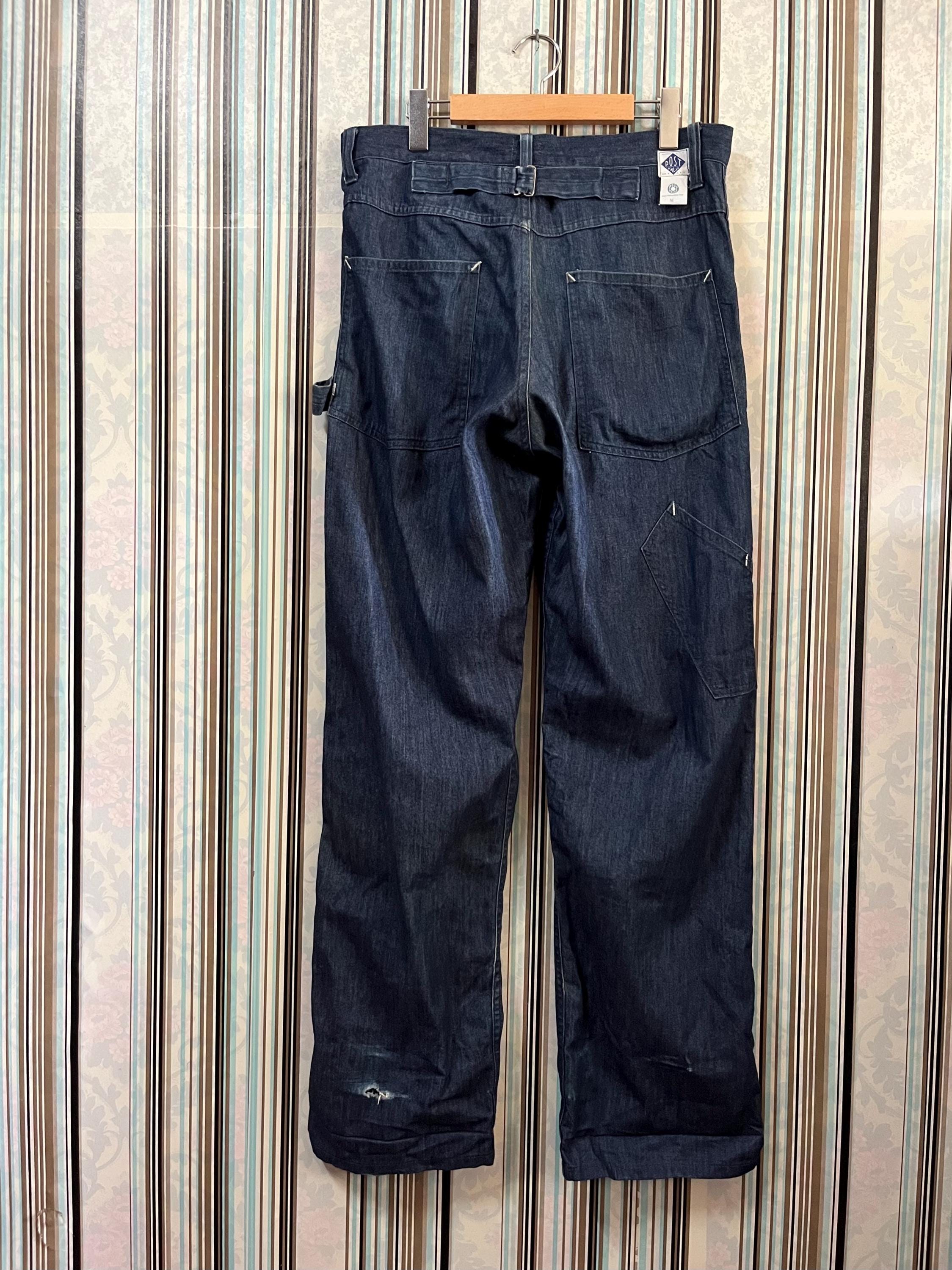 1990s Post Overalls Post O'alls Carpenter Jeans Designer Modern