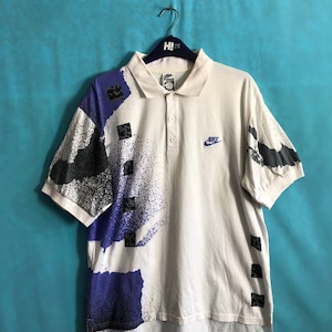 MEGARARE!!VTG nike andrea agassi polo player history shirt fantastic condition medium #1519