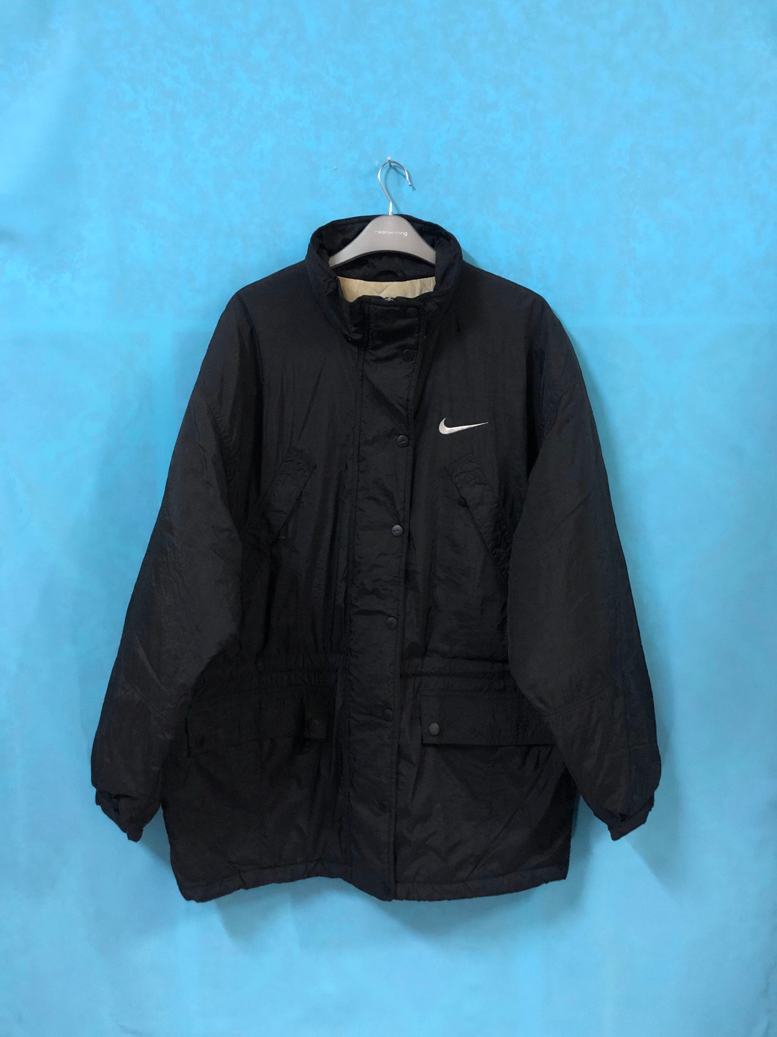 VTG NIKE Jackets Coats Zipper Button Double Pockets Double - Etsy