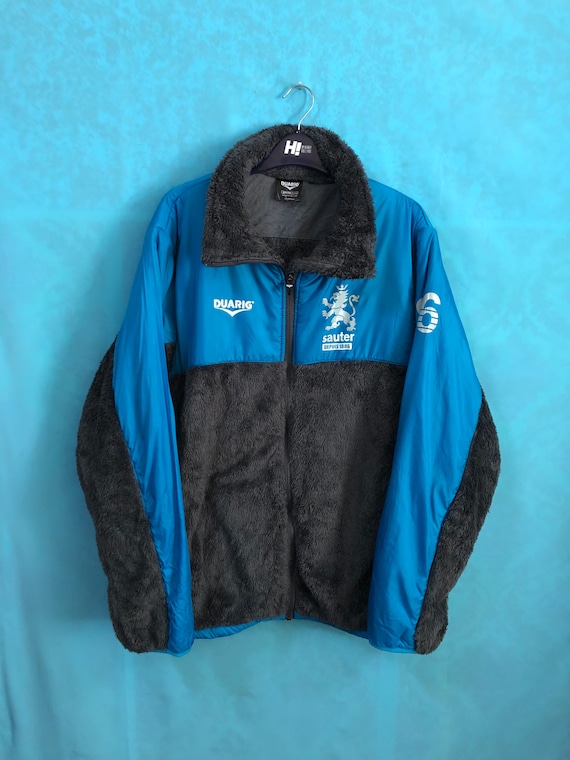 RARE DUARIG Jackets Semi Fleece 1886 LL Two Tones Zipper #11 