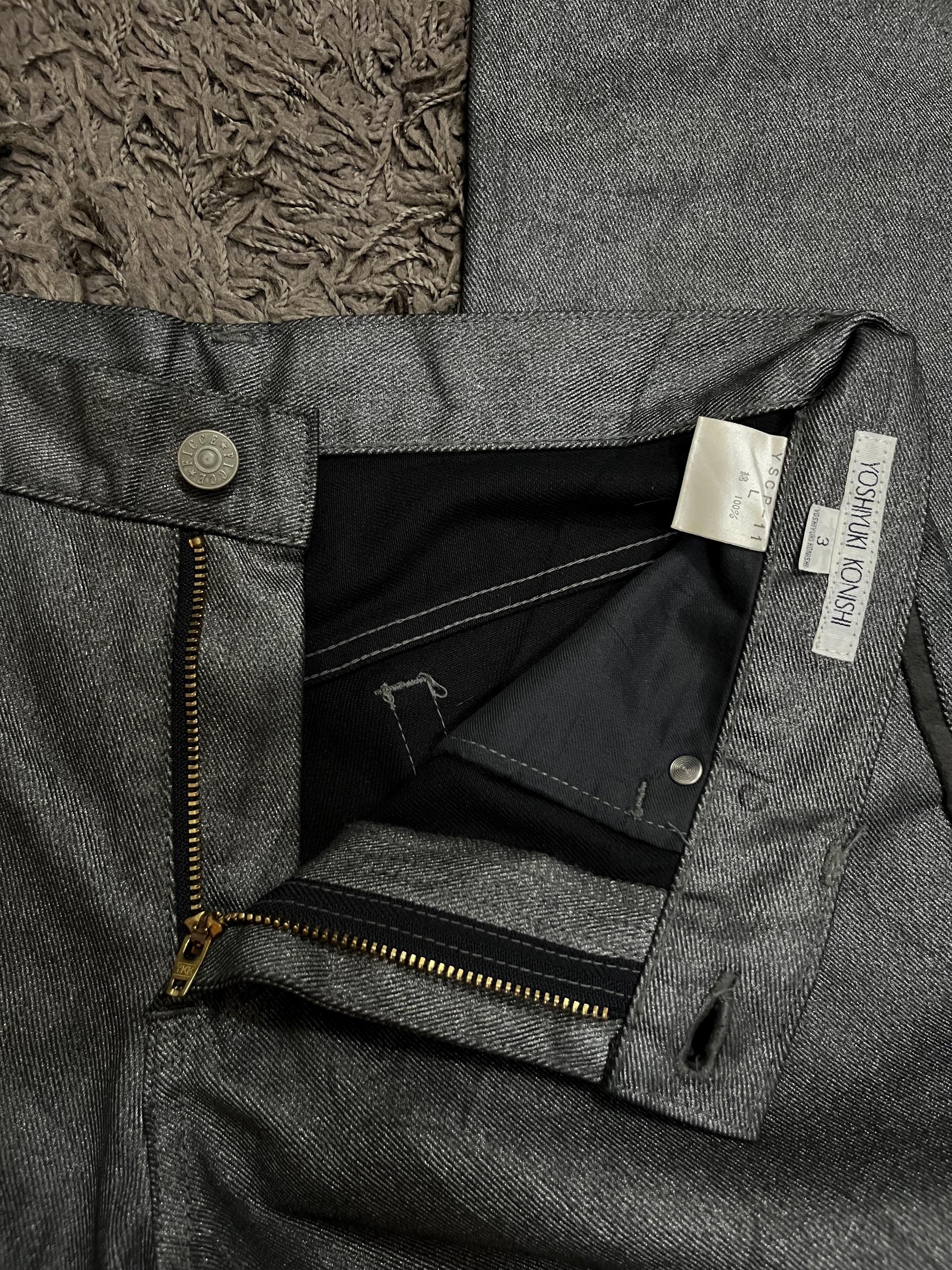2000s FICCE FICCE Yoshiyuki Konishi Waxed Jeans Size 3 #H4 - Etsy