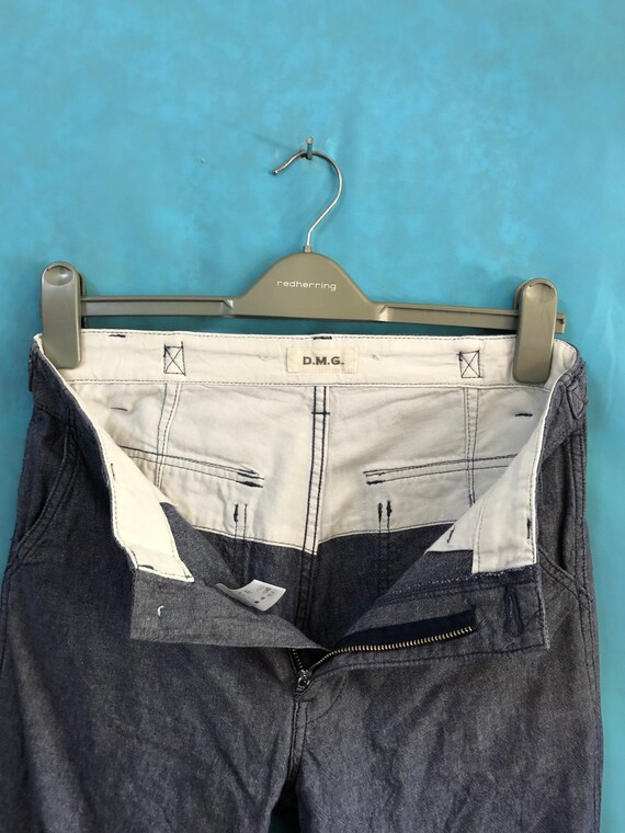 SALE!!VTG Domingo D.m.g Pant Trouser Military Navy Designer Made  display picture 1